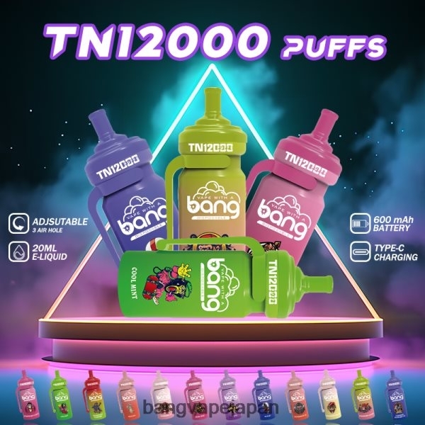 Vape Gang Disposables - Bang Vape TN12000 メッシュコイル付きポッド 6D4N065 使い捨て