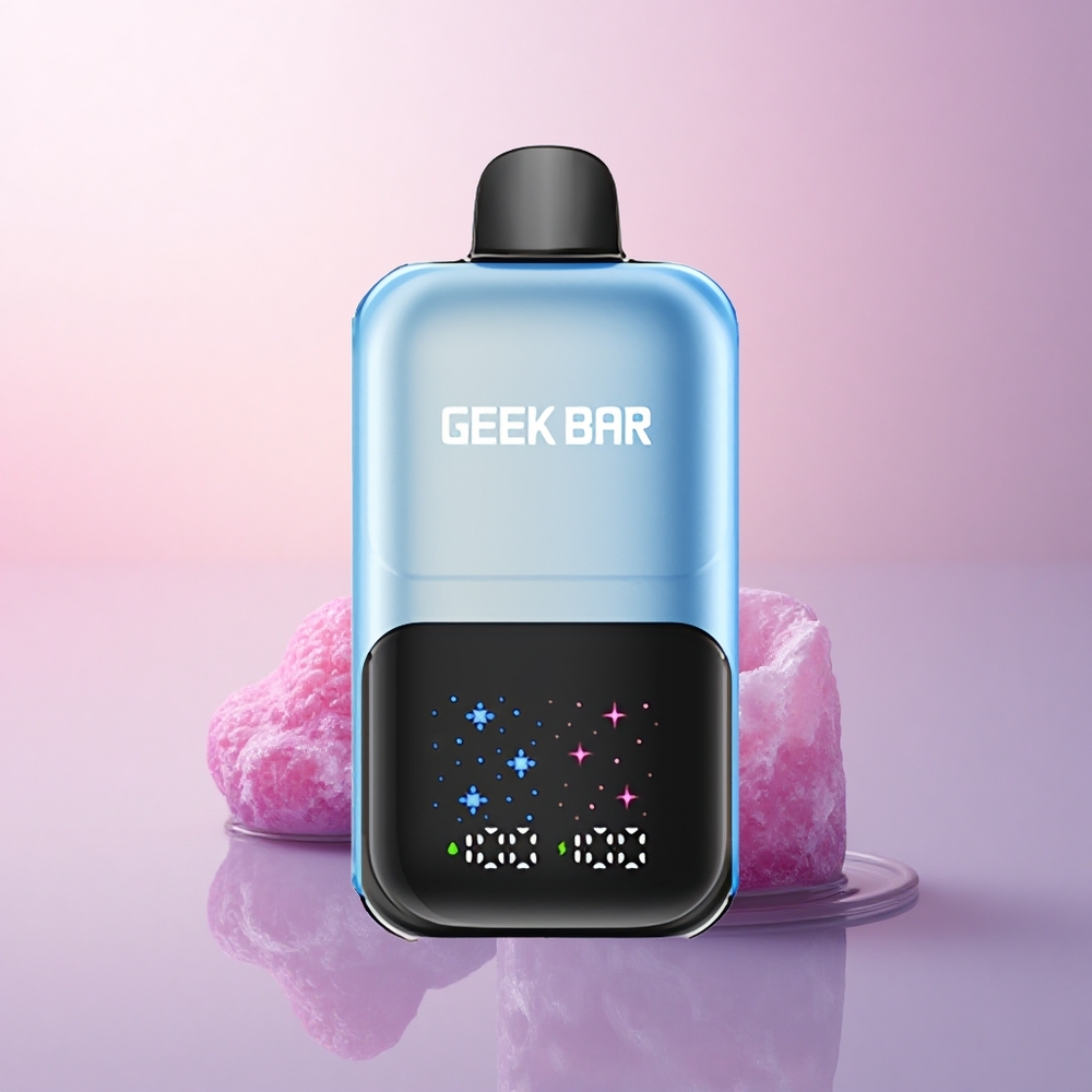GEEK BAR 2GO 20ml 50000 Puffs ブルーベリーフェザーベリーアイス 5%ニコチン リチャージャブル