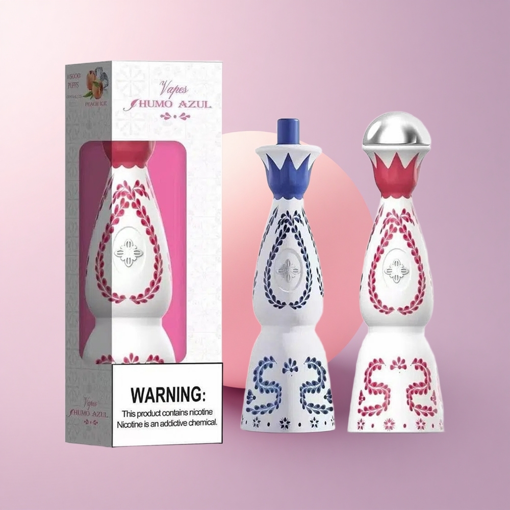 Humo Azul 15000 Puffs いちごバブルガム 5%ニコチン 500mAh