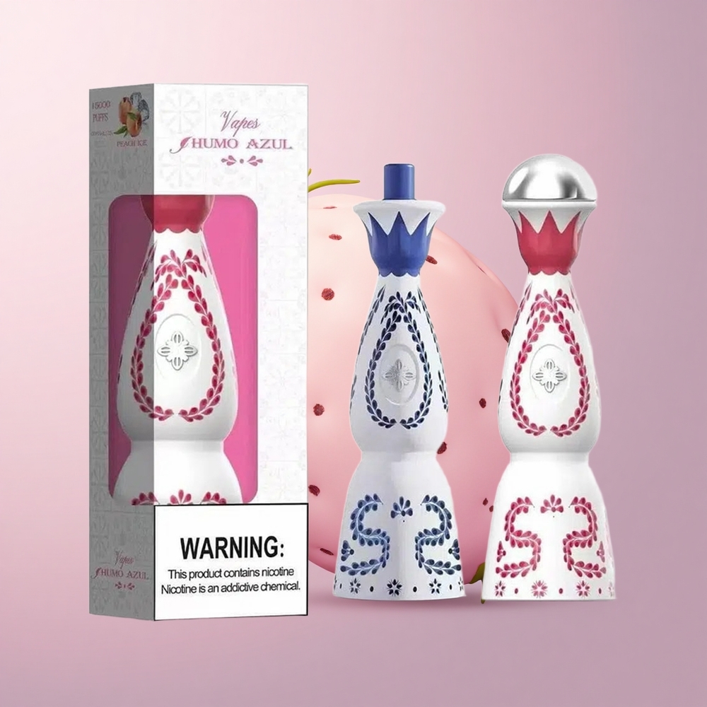 Humo Azul 15000 Puffs いちごバナナドラゴンフルーツ5％ニコチン500mAh