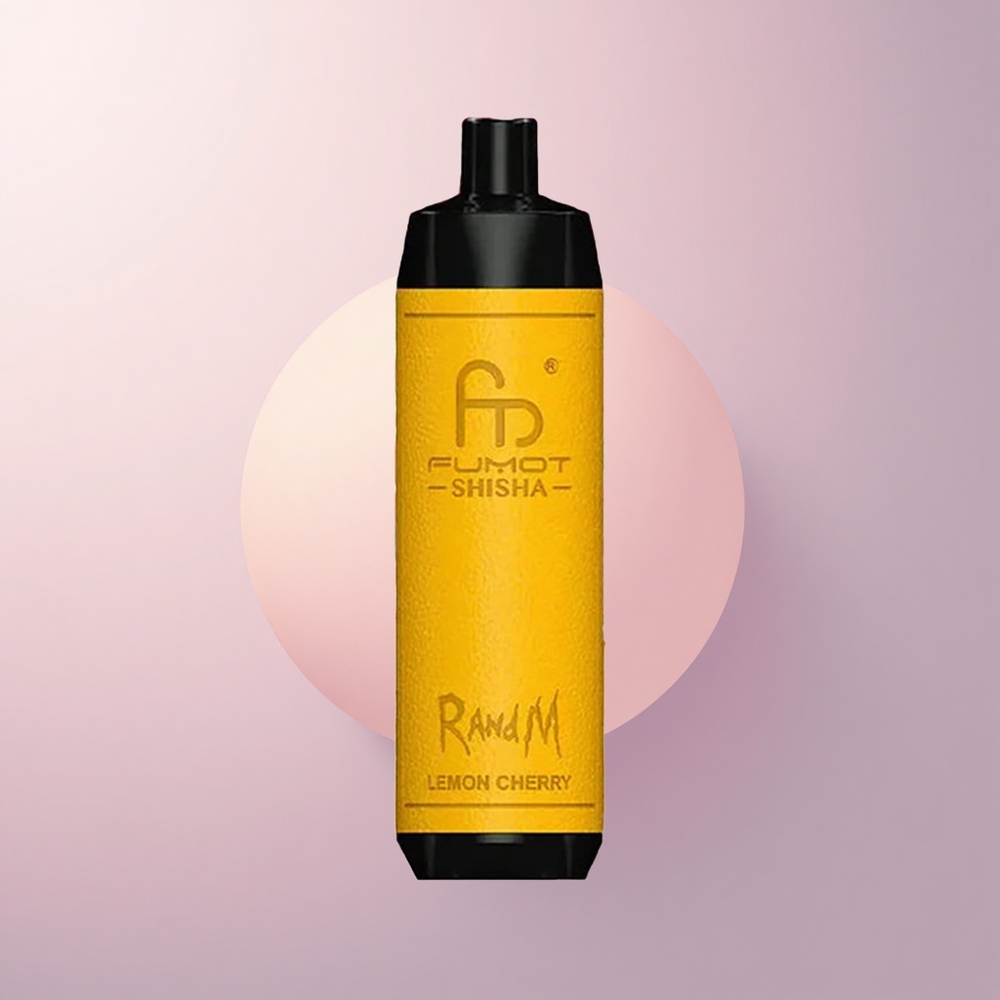 RandM Fumot Shisha 10000 Puffs レモンチェリー0.5%ニコチン850mAh