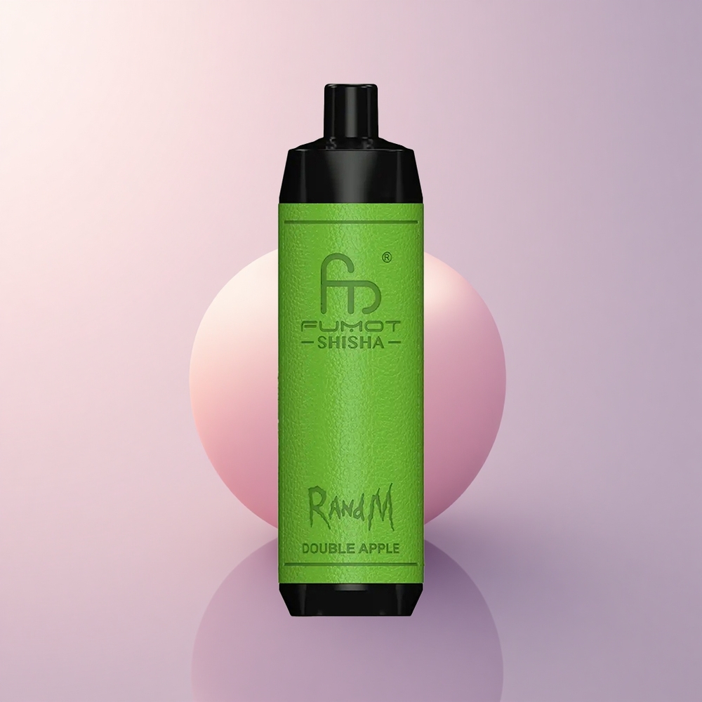 RandM Fumot Shisha 10000 Puffs ダブルアップル 18ml 0.5%ニコチン 850mAh