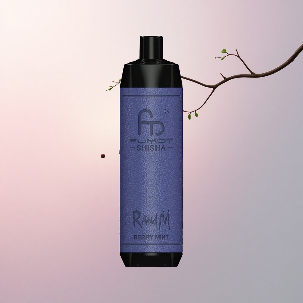 RandM Fumot Shisha 10000 Puffs ベリーミント 18ml 0.5%ニコチン 850mAh