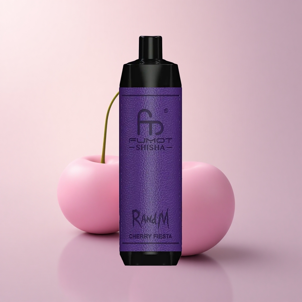 RandM Fumot Shisha 10000 Puffs チェリーフィエスタ 18ml 0.5%ニコチン 850mAh