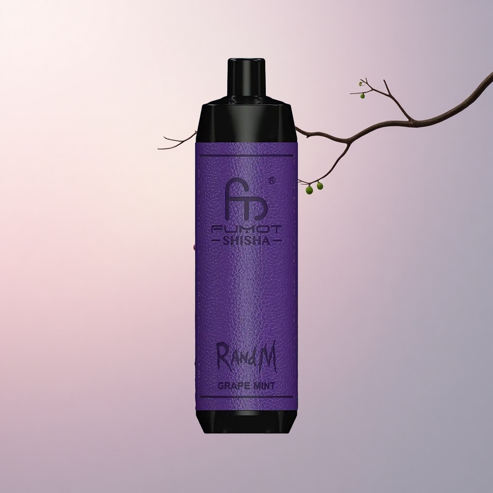 RandM Fumot Shisha 10000 Puffs グレープミント 18ml 0.5%ニコチン 850mAh