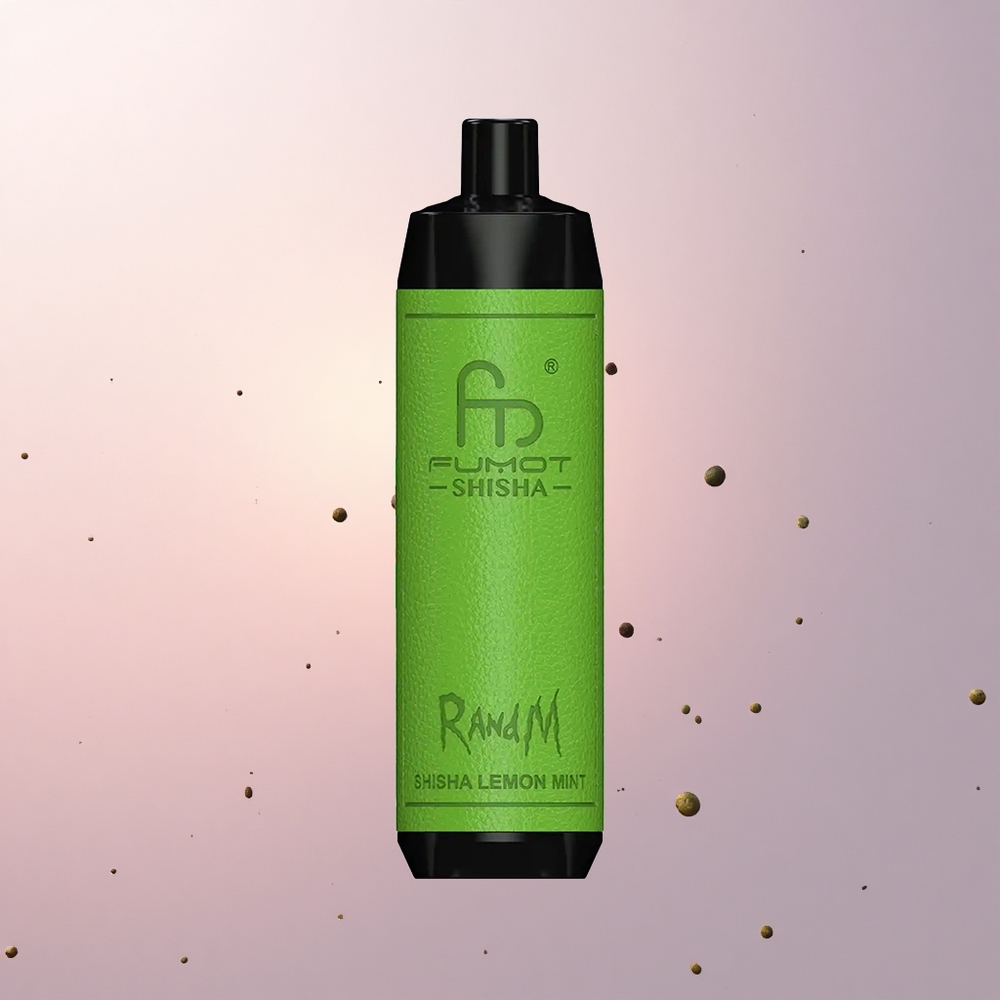 RandM Fumot Shisha 10000 Puffs レモンミント 18ml 0.5%ニコチン