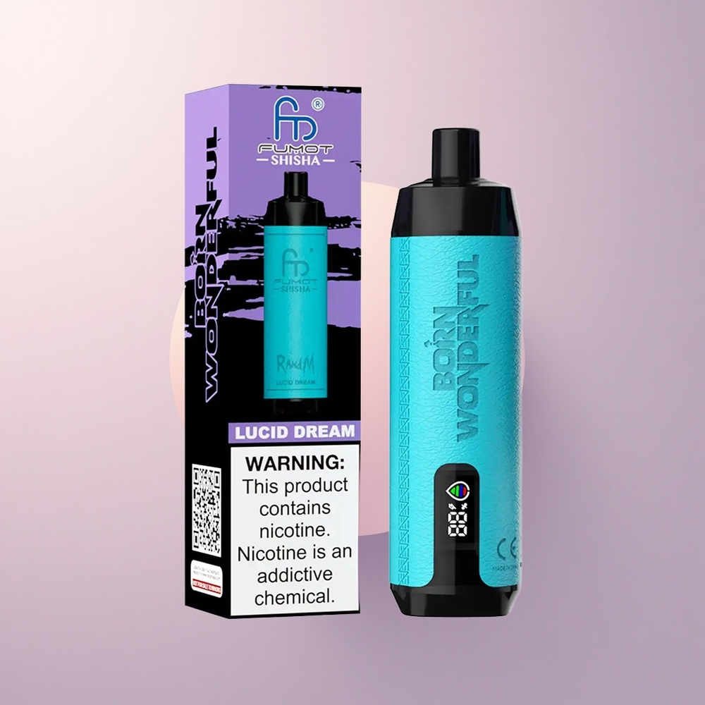 RandM Fumot Shisha 10000 Puffs ルシドドリーム 18ml 0.6ohm 0.5%ニコチン