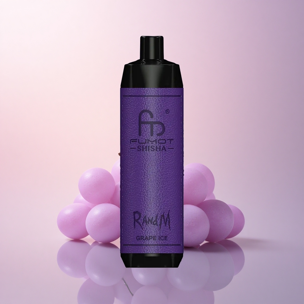 RandM Fumot Shisha 10000 Puffs グレープアイス 18ml 850mAh 0.5%ニコチン