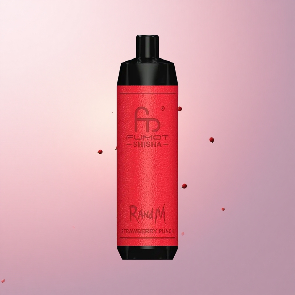 RandM Fumot Shisha 10000 Puffs いちごパンチ 18ml 850mAh 0.5%ニコチン