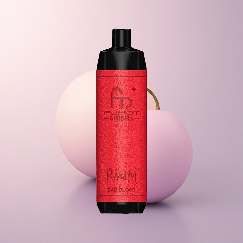 RandM Fumot Shisha 10000 Puffs 悪血LED型850mAhメッシュコイル