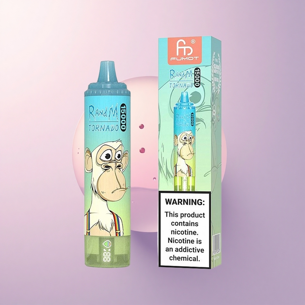 RandM Fumot Tornado 15000 Puffs アイスポップ25ml 5%ニコチン 850mAh