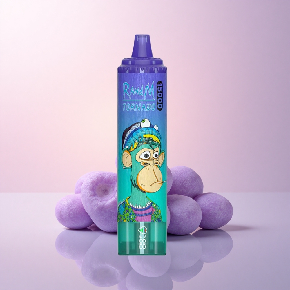 RandM Fumot Tornado 15000 Puffs ブルーベリー・オン・アイス 25ml 5%ニコチン