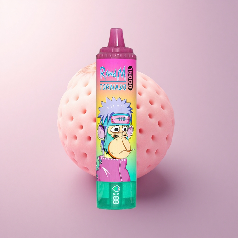 RandM Fumot Tornado 15000 Puffs ストロベリーアイス 25ml 5%ニコチン