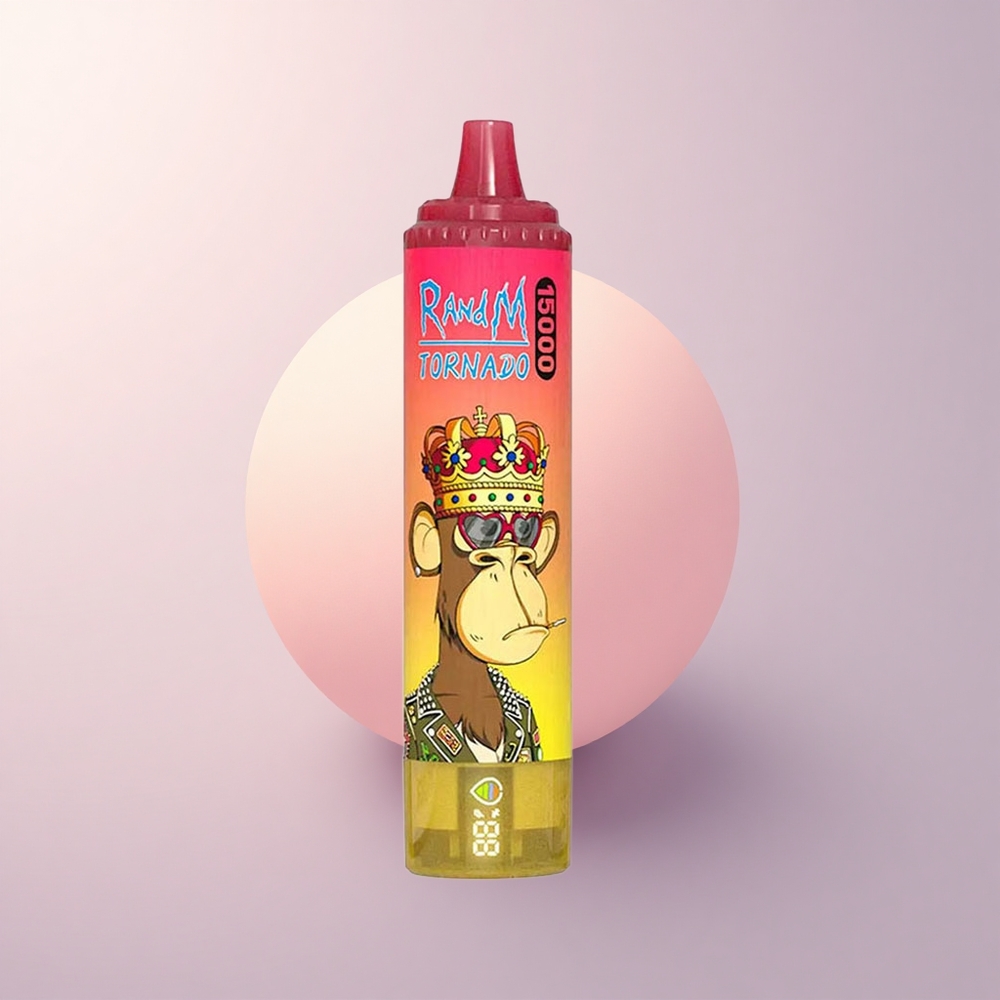 RandM Fumot Tornado 15000 Puffs ピーチアイス 25ml 5%ニコチン