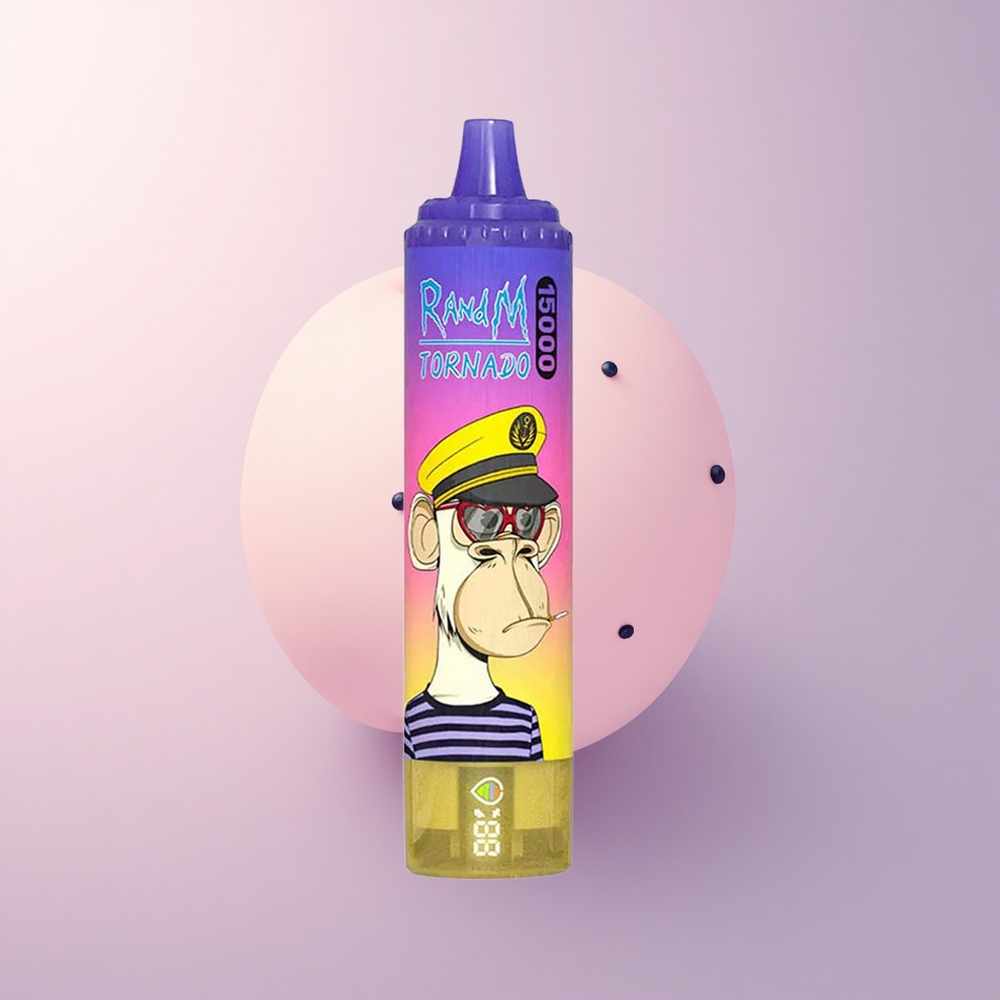 RandM Fumot Tornado 15000 Puffs ピーチブルーベリーキャンディ 25ml 5%ニコチン