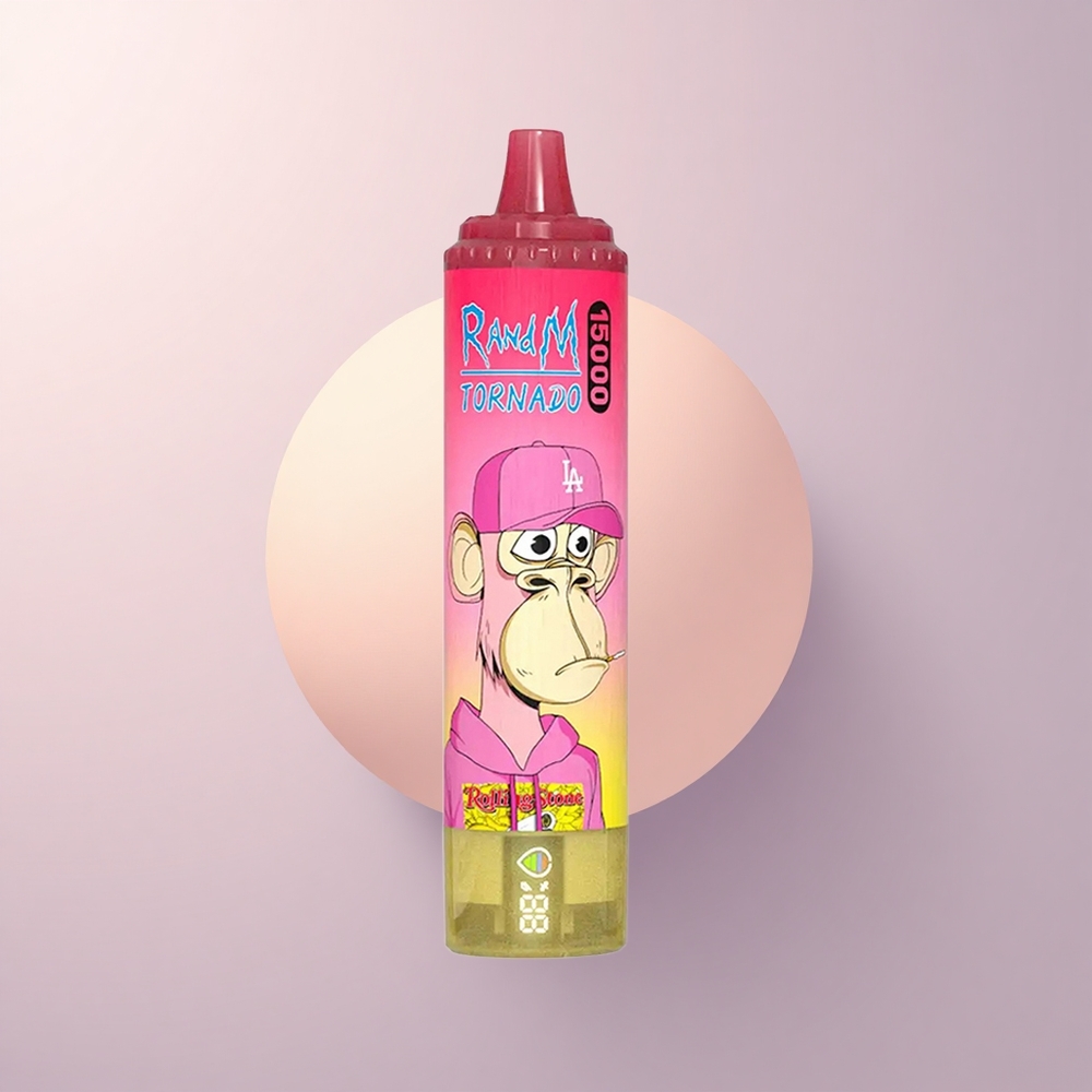 RandM Fumot Tornado 15000 Puffs レモン 25ml 850mAh