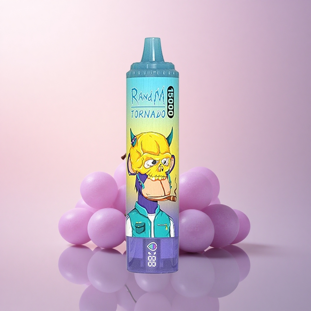 RandM Fumot Tornado 15000 Puffs グレープアイス 5%ニコチン 850mAh