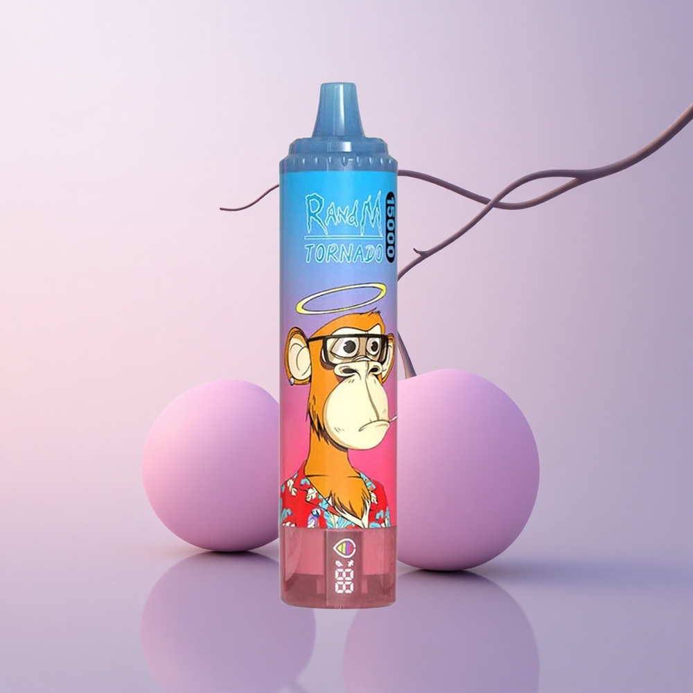 RandM Fumot Tornado 15000 Puffs ブルーラズチェリー850mAhメッシュ