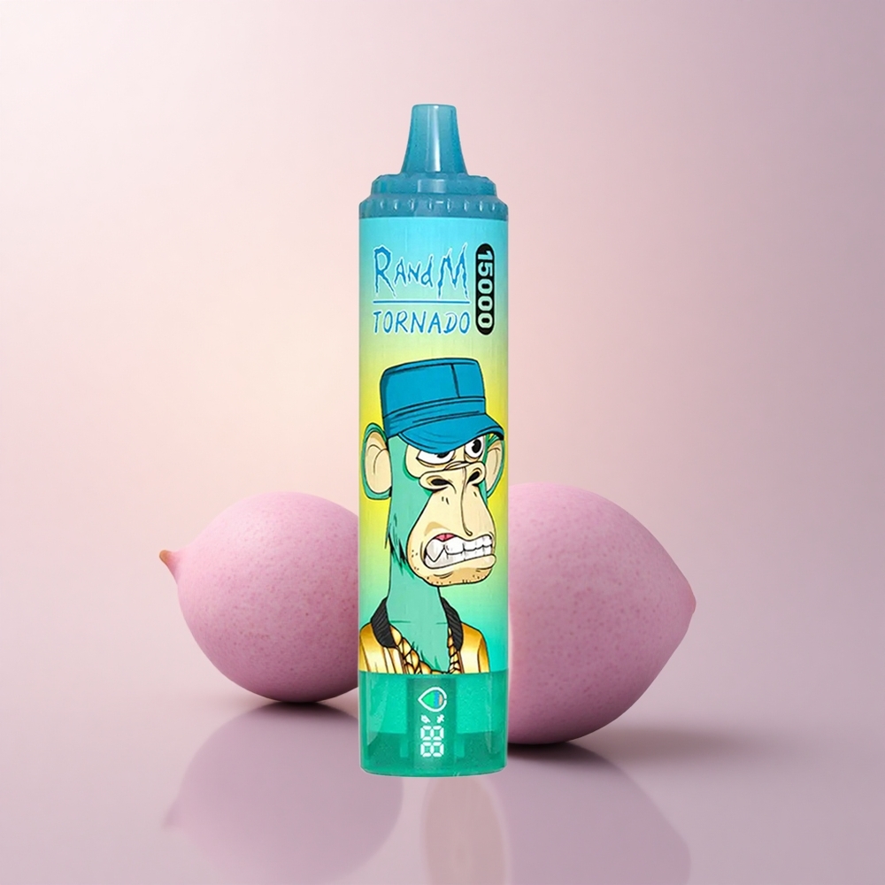 RandM Fumot Tornado 15000 Puffs キウイパッションフルーツグアバ 850mAh