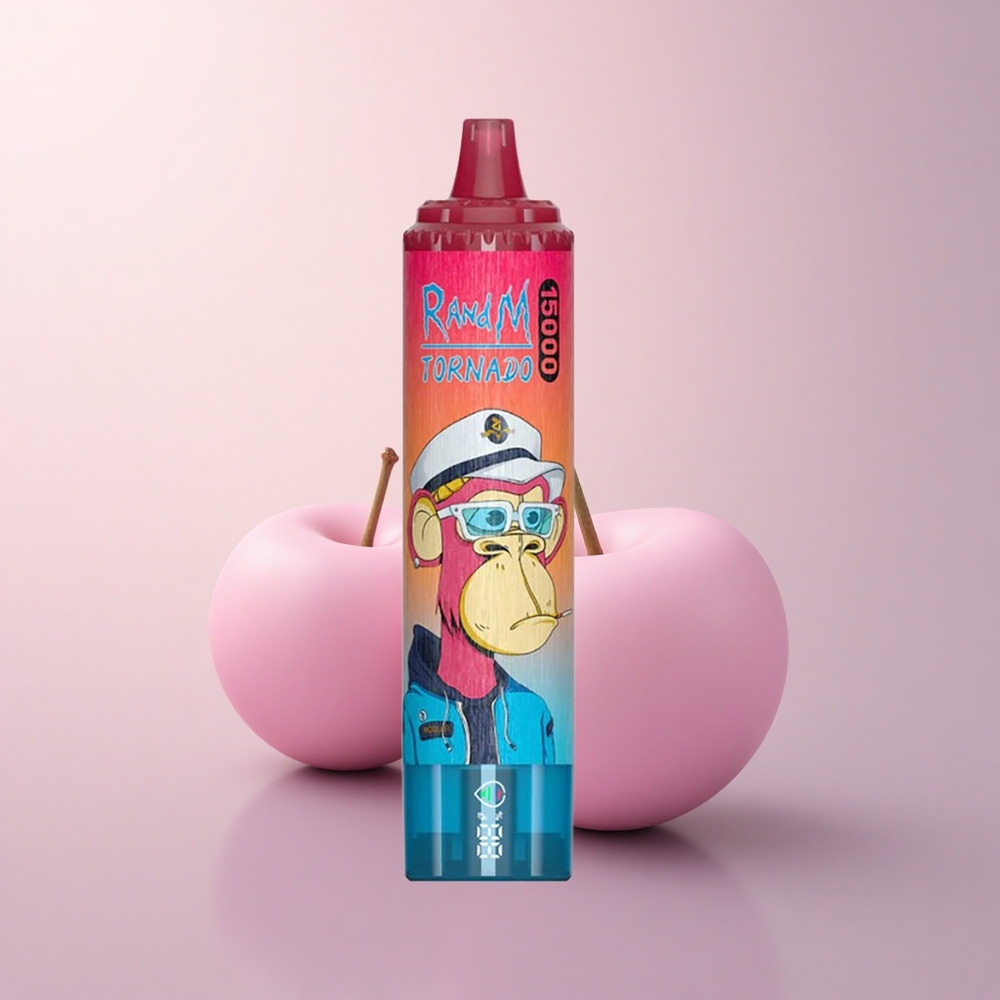 RandM Fumot Tornado 15000 Puffs さくらLCD Type-C充電25ml