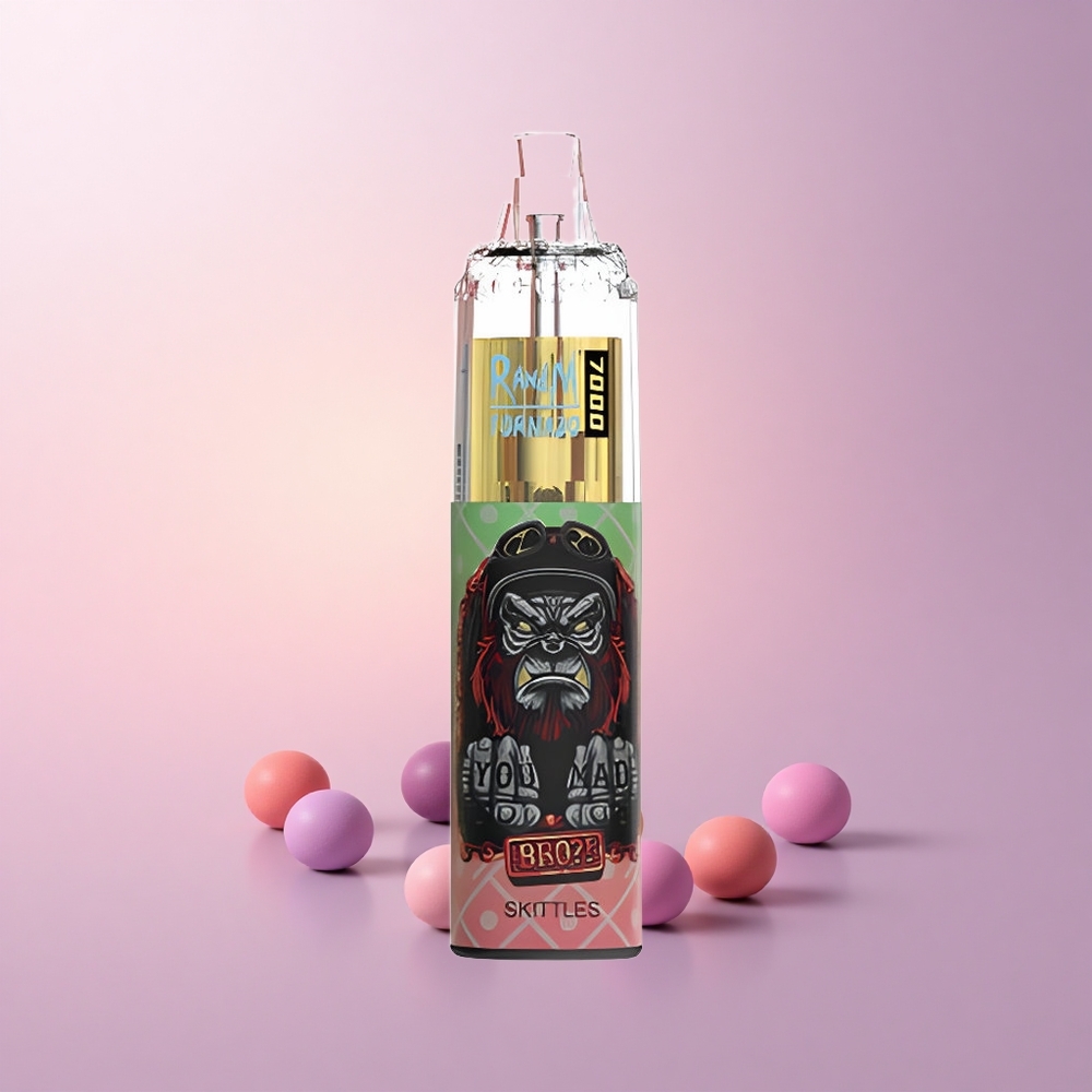 RandM Fumot Tornado 7000 Puffs スキットルズ メッシュコイル 14ml 5%ニコチン