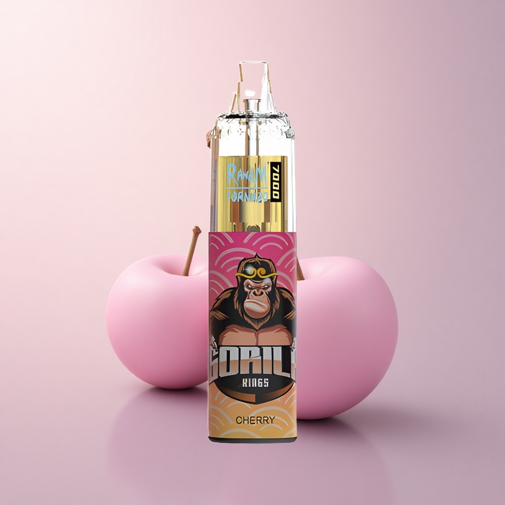 RandM Fumot Tornado 7000 Puffs チェリー メッシュコイル 14ml 5％ニコチン