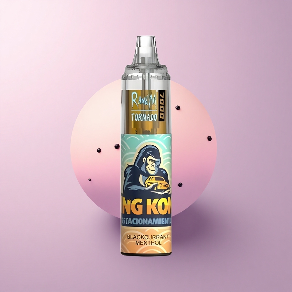 RandM Fumot Tornado 7000 Puffs ブラックカラントメントール 14ml 5%ニコチン