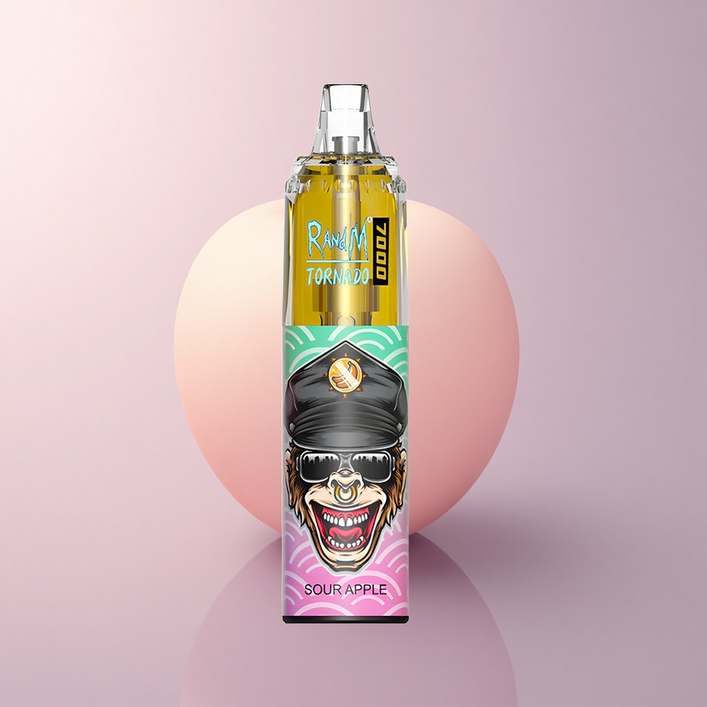 RandM Fumot Tornado 7000 Puffs サワーアップル メッシュコイル 5%ニコチン