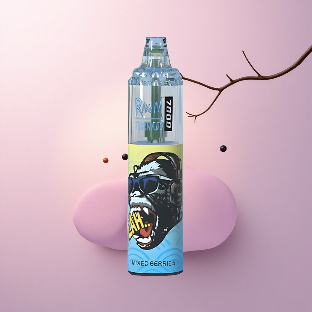 RandM Fumot Tornado 7000 Puffs ミックスベリー 850mAh メッシュコイル