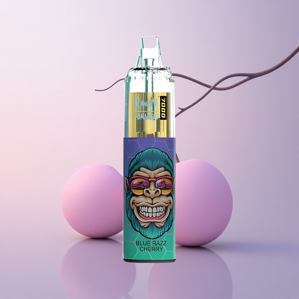 RandM Fumot Tornado 7000 Puffs ブルーラズチェリー 850mAh メッシュコイル