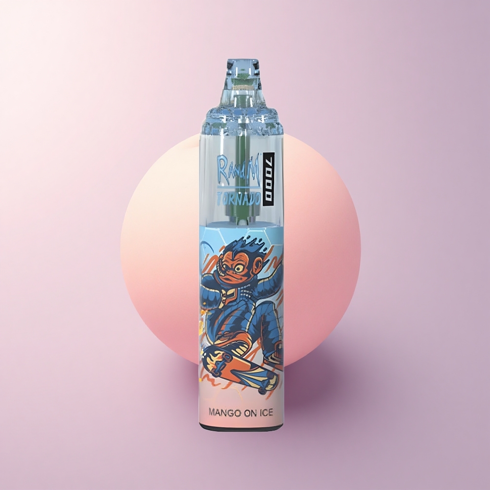 RandM Fumot Tornado 7000 Puffs マンゴー・オン・アイス 850mAh メッシュコイル