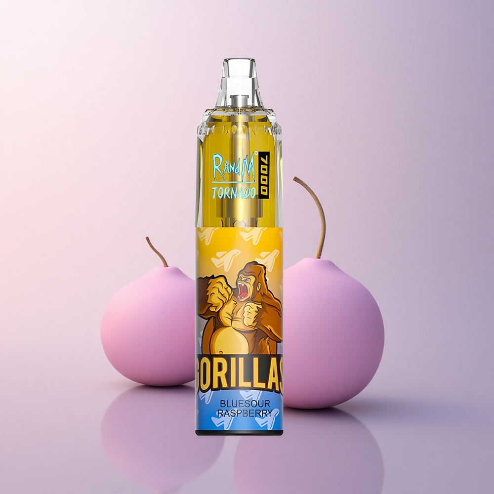 RandM Fumot Tornado 7000 Puffs ブルーサワーラズベリー 850mAh メッシュコイル