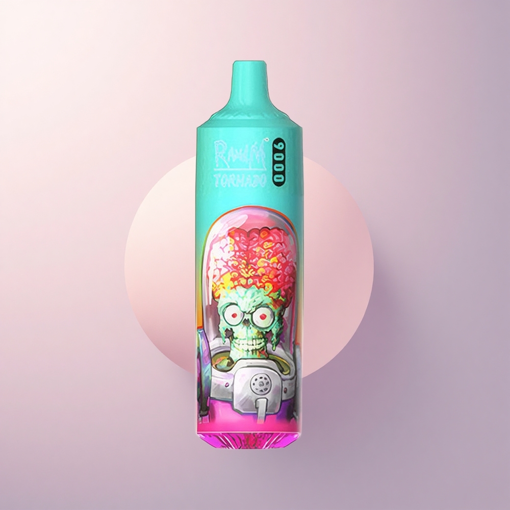 RandM Fumot Tornado 9000 Puffs グアバアイス 18mL メッシュコイル 850mAh