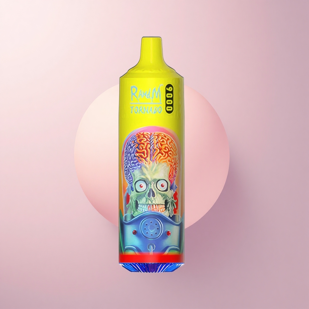 RandM Fumot Tornado 9000 Puffs ピンクレモネード 850mAh 18mL メッシュコイル