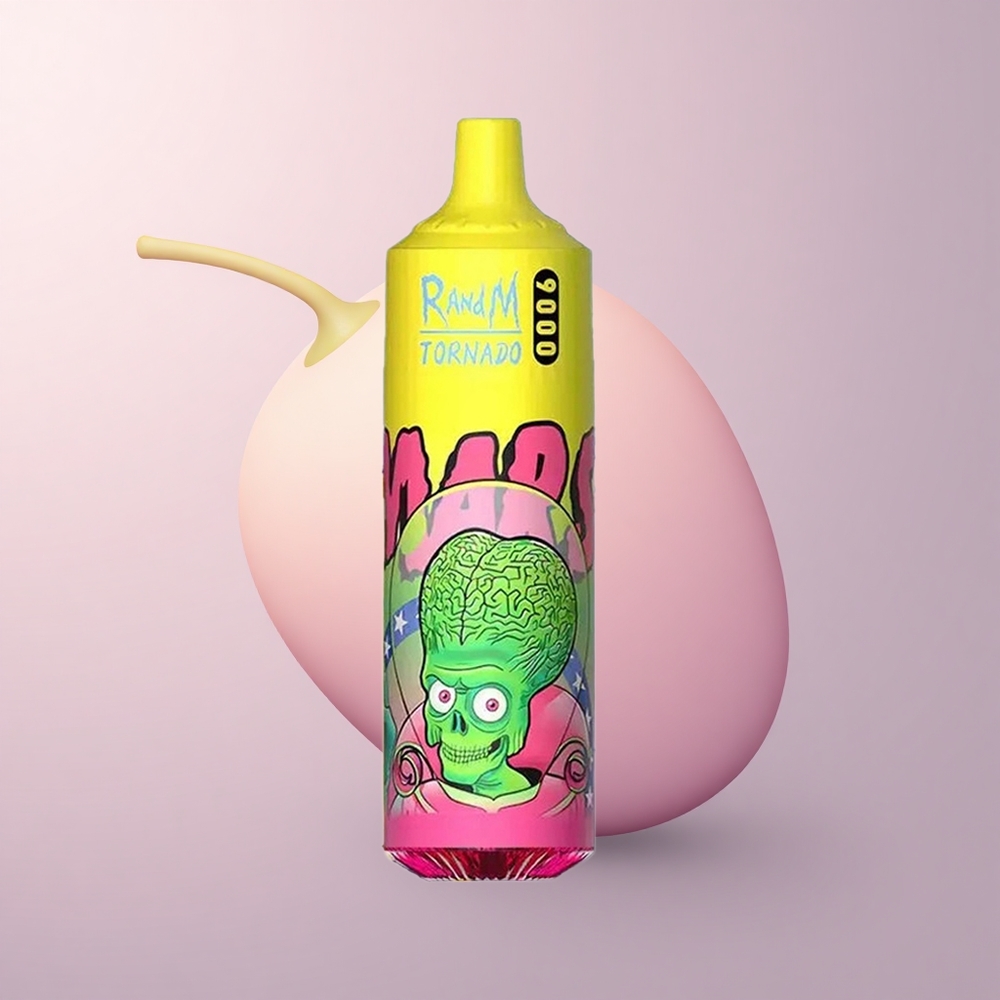 RandM Fumot Tornado 9000 Puffs トリプルマンゴー 850mAh 18mL メッシュコイル