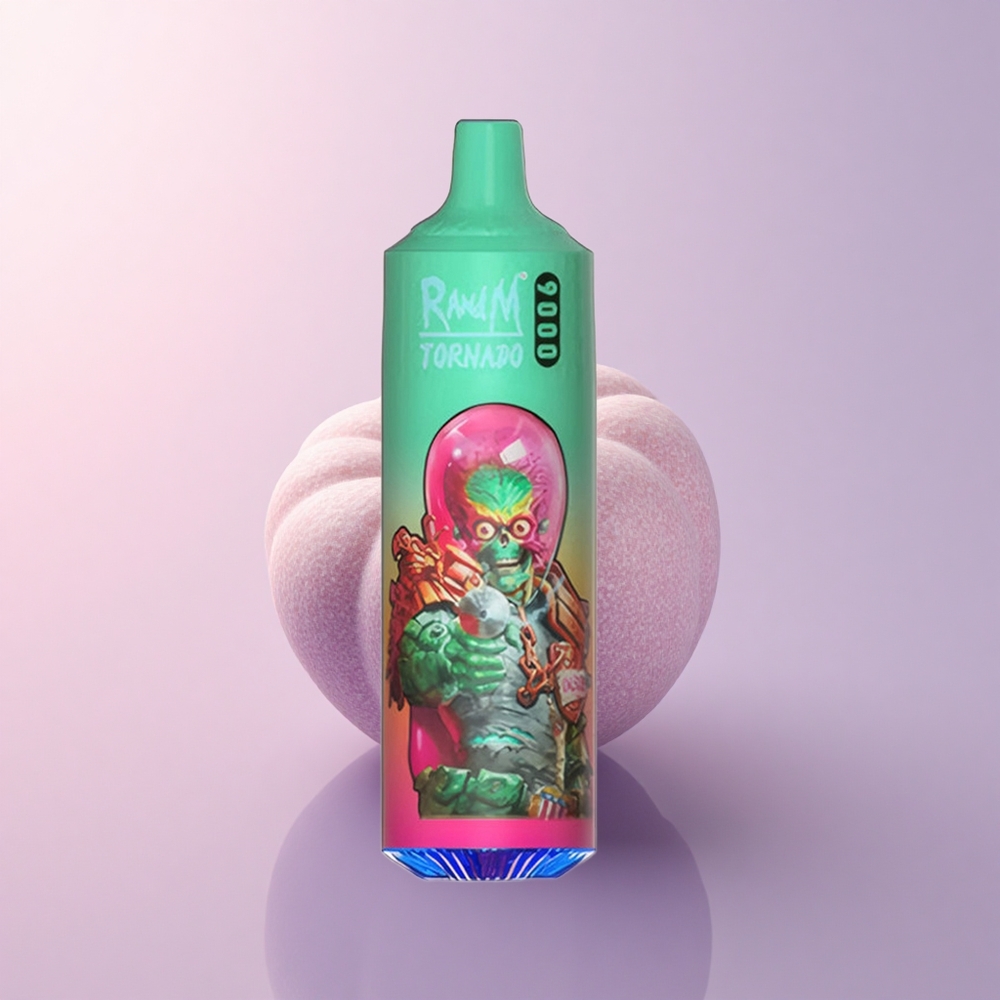 RandM Fumot Tornado 9000 Puffs ブルーラズクッシュ 850mAh 18mL メッシュコイル