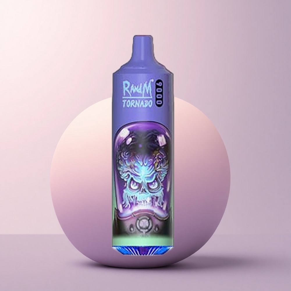 RandM Fumot Tornado 9000 Puffs アロエグレープ 850mAh 18mL メッシュコイル
