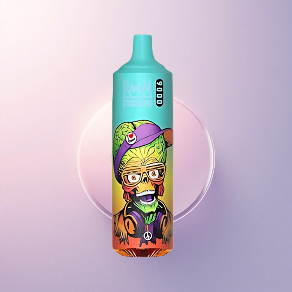 RandM Fumot Tornado 9000 Puffs ブルーリシャス・アイス 850mAh メッシュコイル