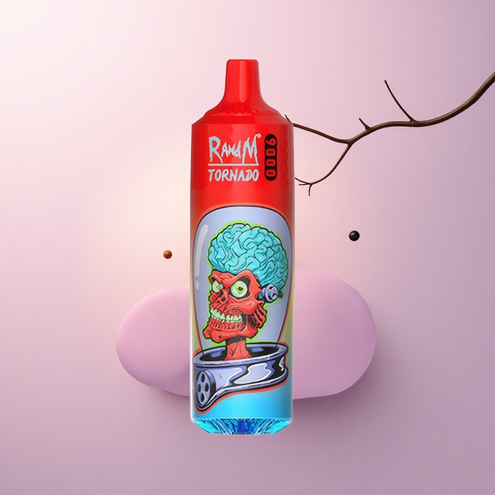 RandM Fumot Tornado 9000 Puffs メッシュコイルと850mAhのミックスベリー