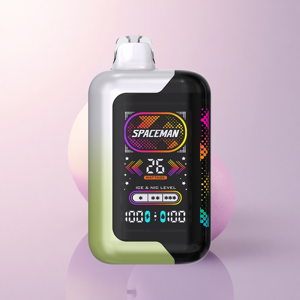 SMOK SPACEMAN SP40000 Puffs ホワイトグレープアイス 1000mAh 50mgニコチン