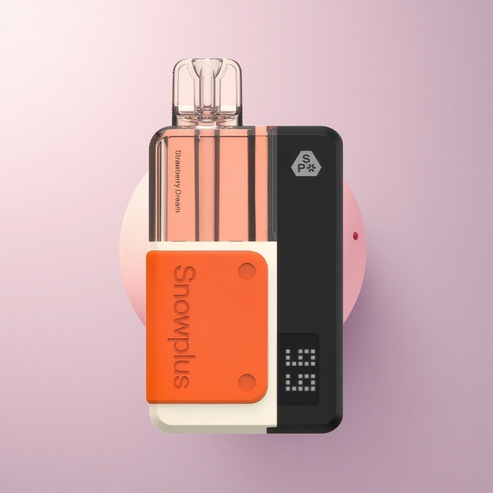 Snowplus Swift 15000 Puffs Pod Kit ストロベリードリーム 1000mAh デュアルメッシュ