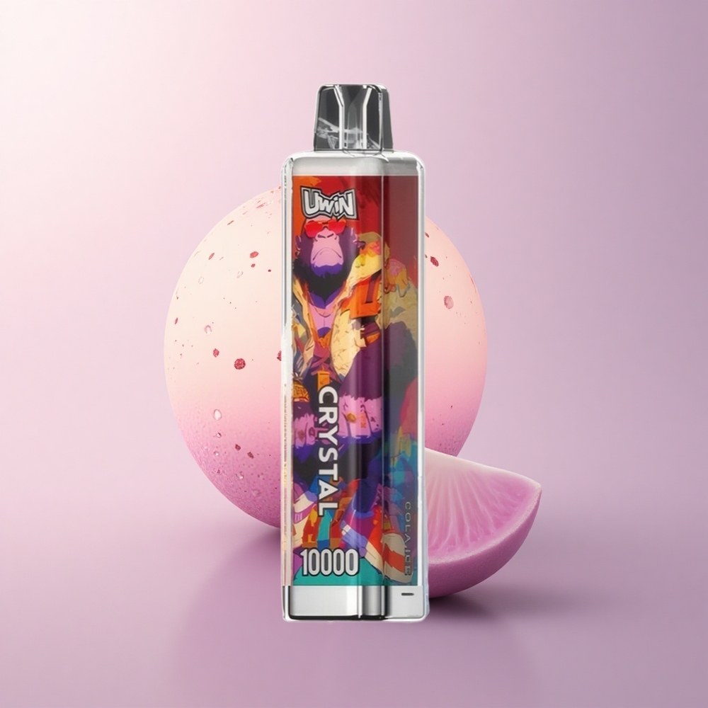 Uwin Crystal 10000 Puffs コーラアイス 5%ニコチン 650mAh RGB