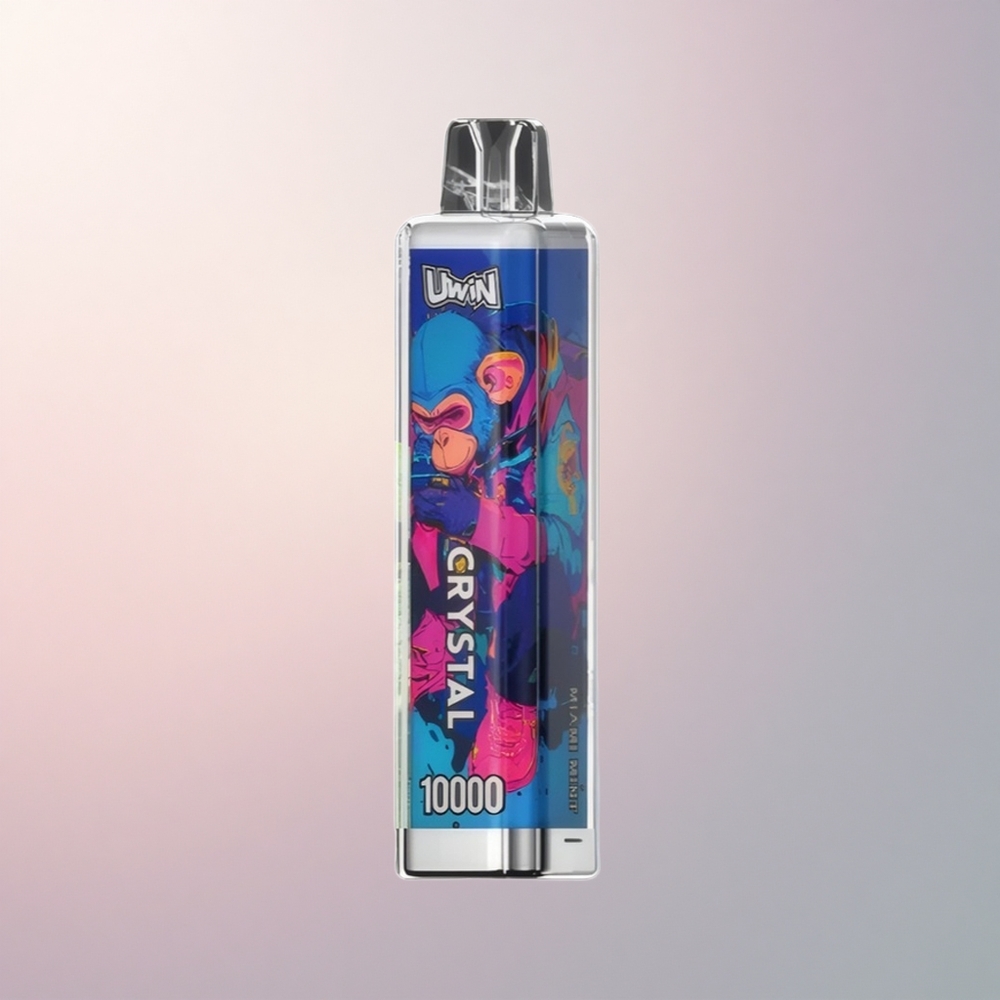Uwin Crystal 10000 Puffs マイアミミント RGB 18ml 650mAh