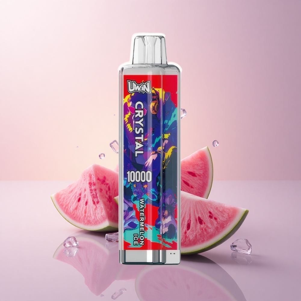 Uwin Crystal 10000 Puffs スイカアイス RGB 18ml 650mAh