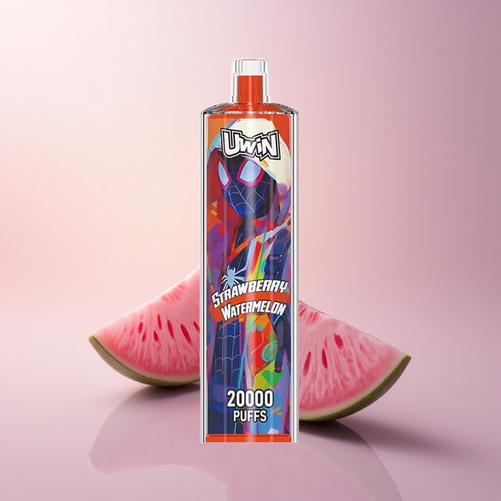 Uwin Shisha Hookah Crystal 20000 Puffs いちごスイカ 0%ニコチン 650mAh