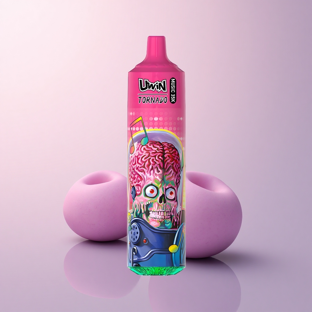 Uwin Tornado 35K Music Puffs ブルーベリーレーズベリー 3%ニコチン 600mAh