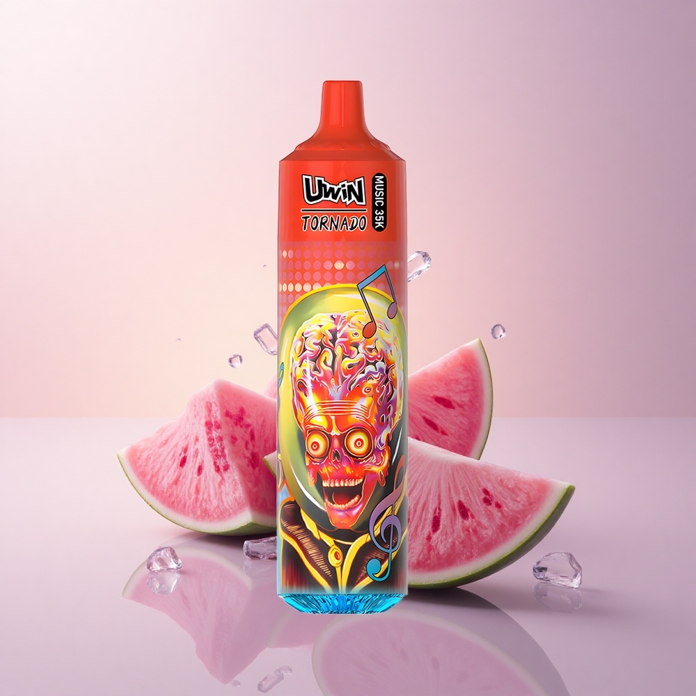 Uwin Tornado 35K Music Puffs スイカアイス 3%ニコチン 600mAh