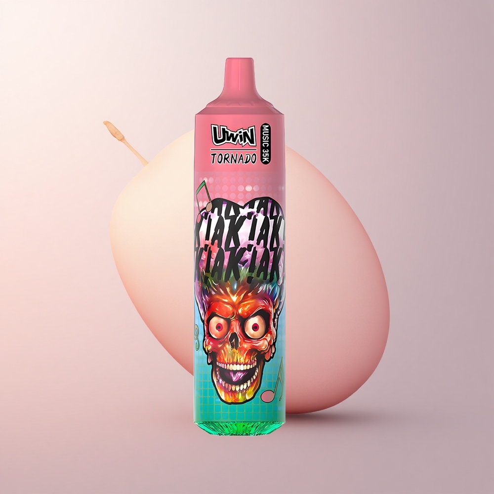 Uwin Tornado 35K Music Puffs ピーチマンゴーパインアップル5%ニコチン600mAh