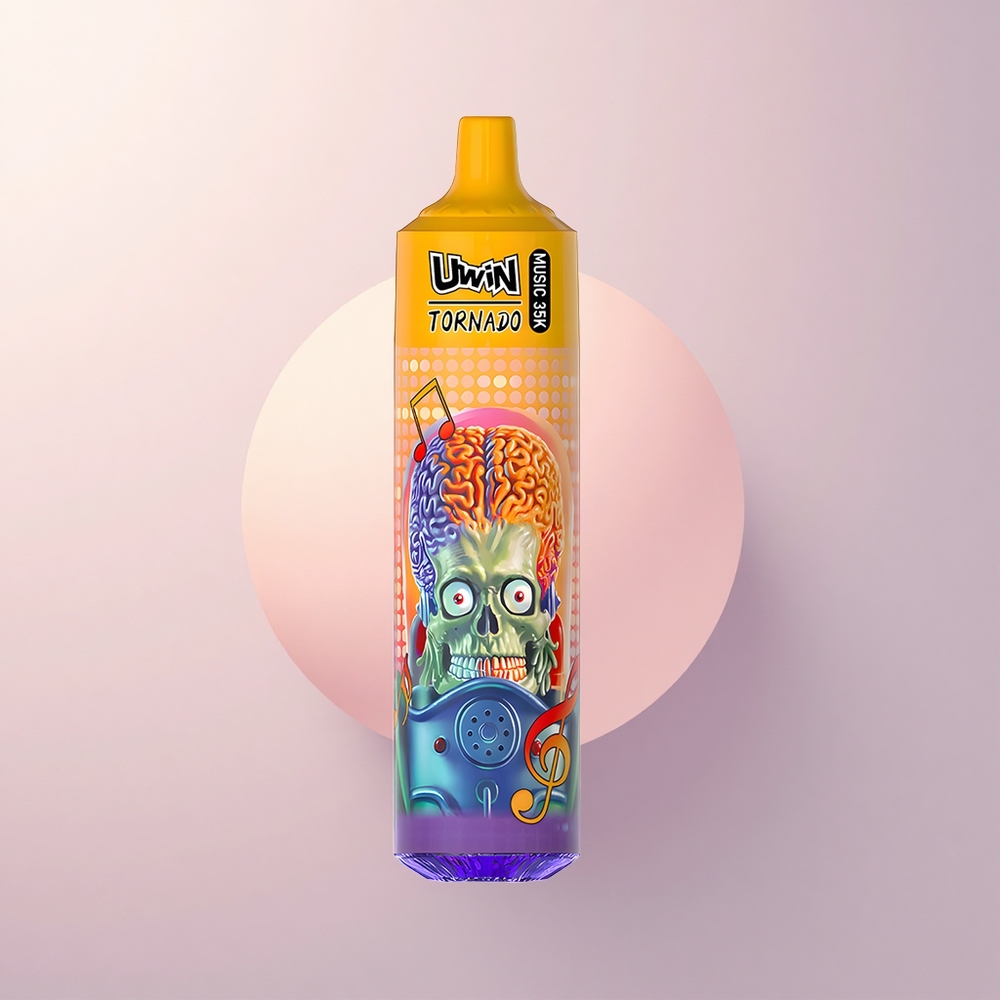 Uwin Tornado 35K Music Puffs 夏桃氷 600mAh ニコチン3%