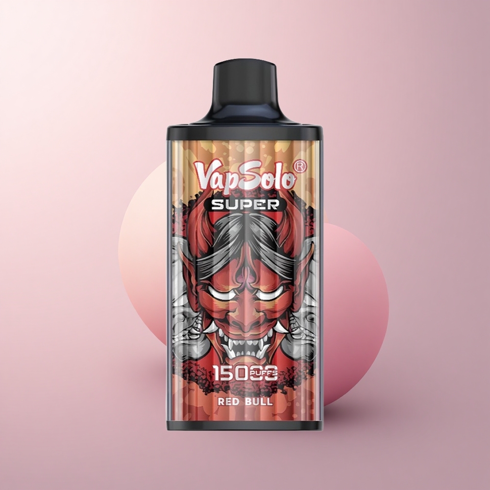 Vapsolo Super 15000 Puffs レッドブル 40ml 20mg ニコチン 850mAh